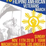 18th Annual Justice for Filipino American Veterans (JFAV) March