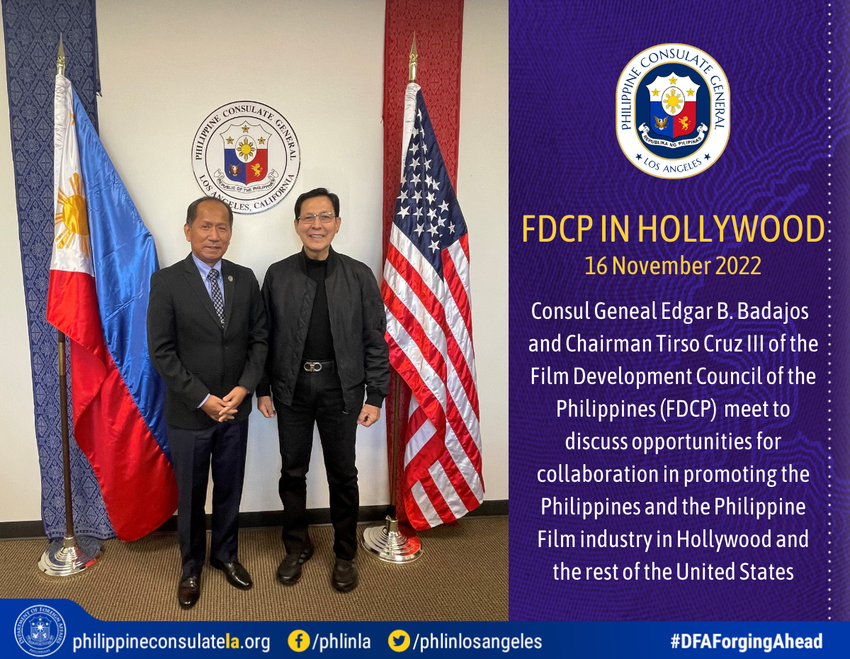 FDCP in Hollywood - Philippine Consulate General Los Angeles California